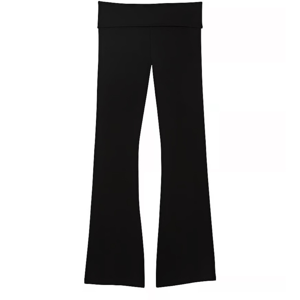 Women's Black Boot Cut Pants - Picture 3 of 6